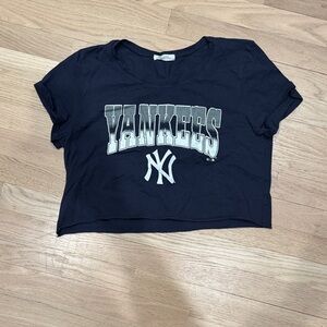 47 Brand Kids Navy Yankees Tee
